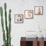 3 ADET 20X20 CM KARE Sök Tak Kare Duvar Çerçevesi