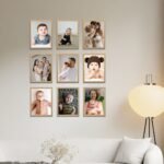 9ADET 17x13cm KARE Sök Tak Kare Duvar Çerçevesi (Kopya)