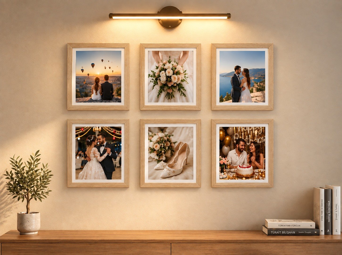 WhatsApp Image 2026-09-17 at 20.51.21 6 ADET AHŞAP RENK 20X20 CM KARE ve APLİK - Görsel 1